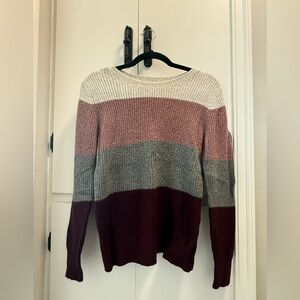 Christopher & Banks Women's Multicolored Sweater Size Small Long Sleeve